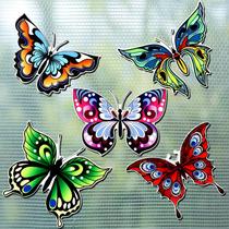 Eaasty 10 peças de ímãs borboleta multicoloridos para porta de tela