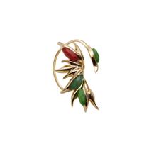 Earcuff heliconia dourado Earcuff heliconia dourado