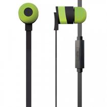 Earphone Fone de Ouvido Intra Auricular com Microfone Easy In-ear Earbuds - Verde - Iwill
