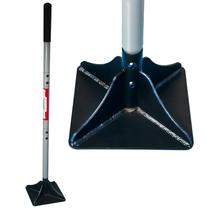 Earth Rammer EquiPaid Heavy Duty Steel 20x20cm com alça de 120cm