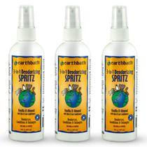 earthbath Spray Desodorizante 3 em 1 para Cães Baunilha & Amêndoa 237ml x3