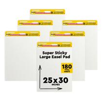 Easel Pad Post-it Super Sticky 25x30cm 30 folhas 6 almofadas Easel Pad Post-it Super Sticky 25x30cm 30 folhas 6 almofadas