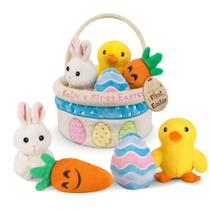 Easter Basket Stuffers Playset Bunny Chick Carrot Egg