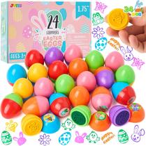Easter Egg Stampers JOYIN 24 unidades para jogos de caça à Páscoa para crianças Easter Egg Stampers JOYIN 24 unidades para jogos de caça à Páscoa para crianças