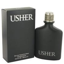 Eau de Toilette Spray USHER 100 ml, pacote com 7