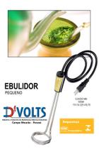 Ebulidor Pequeno 1000w 220v (mergulhão / rabo quente) Aquecedor de Água Elétrico- INMETRO Ebulidor Pequeno 1000w 220v (mergulhão / rabo quente) Aquecedor de Água Elétrico- INMETRO