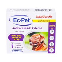 EC PET Chemitec para Cães Acima de 40kg 4,02ml Roxo