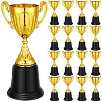 Ecation, 12 peças, 22 cm, Gold Plastic Trophy Awards