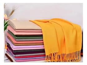 Echarpe Cachecol Pashmina Lenço Xale Grosso Echarpe Cachecol Pashmina Lenço Xale Grosso
