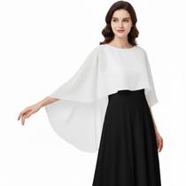 Echarpe Feminina Elegante em Chiffon Leve Festa Luxo Echarpe Feminina Elegante em Chiffon Leve Festa Luxo