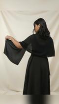 Echarpe Festa Crepe Chiffon Liso 45x180cm Echarpe Festa Crepe Chiffon Liso 45x180cm