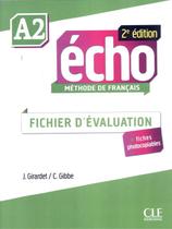 Echo a2 - fichier devaluation - 2eme ed + cd-audio - CLE INTERNATIONAL - PARIS