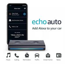 Echo auto alexa p/ carro assistente alexa bluetooth