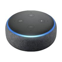 Echo Dot (3 Geração): Smart Speaker Com Alexa - Cor Preta Echo Dot (3 Geração): Smart Speaker Com Alexa - Cor Preta