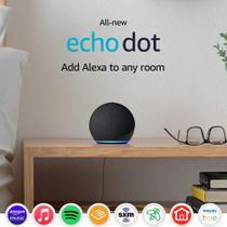 Echo Dot 4ª Geração Smart Speaker com Alexa Carvão - Amazon