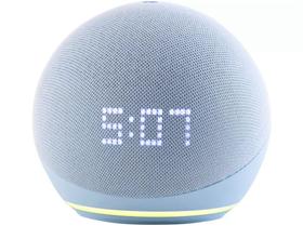 Echo Dot (5 geração) com Relógio e Alexa Música, informação e Casa Inteligente - AZUL - Amazon - Echodot