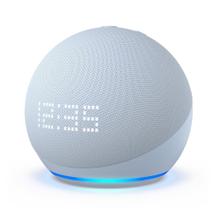 Echo Dot (5 geração) com Relógio e Alexa Música, informação e Casa Inteligente - AZUL - Amazon