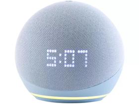 Echo Dot (5 geração) com Relógio e Alexa Música, informação e Casa Inteligente - AZUL