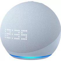 Echo Dot 5 geração com Relógio Smart speaker com Alexa Lançamento AZUL
