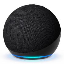 Echo dot (5 geração) smart speaker com alexa - preto