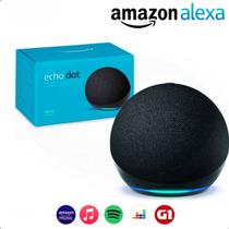 Echo Dot 5ª Gen Casa Inteligente Começa com Voz e Música