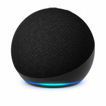 Echo Dot 5ª Geração Alexa Amazon Smart Speaker Som Potente Bluetooth WiFi Preto