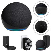 Echo Dot 5ª Geração Alto falante Preto Alexa Com Suporte