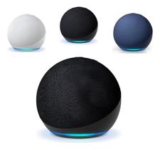 Echo Dot 5ª Geração Amazon Preto Alexa Assistente Virtual Wi-fi Bluetooth Echo Dot 5ª Geração Amazon Preto Alexa Assistente Virtual Wi-fi Bluetooth