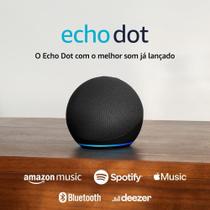 Echo Dot 5ª Geração Smart Speaker com Alexa Bluetooth WIFI caixa de som Assistente Virtual - Amazon