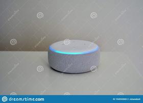 Echo Dot alexa- virtual, assistindo virtual - Lamax