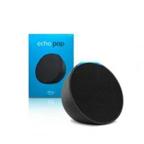 Echo Pop - Smart speaker compacto com som envolvente e Alexa / cor PRETA