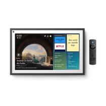 Echo Show 15, Smart Display Full HD de 15,6" com Alexa e experiência Fire TV Controle remoto incluso - Cor Branca, AMAZON AMAZON
