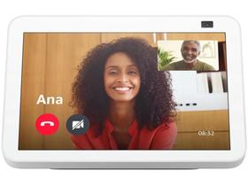 Echo Show 8 3ª Geração Tela de 8 Polegadas com Alexa Branca