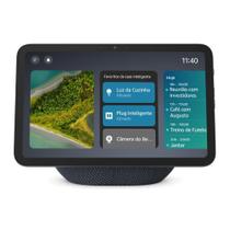 Echo Show 8 (Geração mais recente) - Com novo design, tela vibrante HD de 8,7", áudio espacial e Alexa, Cor Grafite, AMAZON