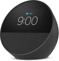 Echo Spot 2024 Alexa Despertador Inteligente Preto Amazon