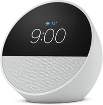 Echo Spot 2024 Branco com Alexa e Despertador inteligente