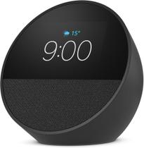 Echo Spot (2024) com Alexa: Despertador inteligente com som vibrante e Alexa Cor preta Echo Spot (2024) com Alexa: Despertador inteligente com som vibrante e Alexa Cor preta