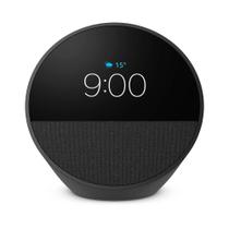 Echo Spot (2024) com Alexa, Despertador Inteligente com Som Vibrante E Alexa, Preta - Amazon