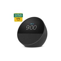 Echo Spot 2024 Com Alexa Despertador Inteligente Preto Amazo Echo Spot 2024 Com Alexa Despertador Inteligente Preto Amazo