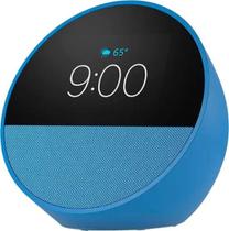 Echo Spot 2024 com Alexa Despertador inteligente, som vibrante e Alexa COR AZUL Amazon