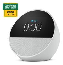 Echo Spot Com Alexa Despertador Inteligente com tela - Branco Echo Spot Com Alexa Despertador Inteligente com tela - Branco
