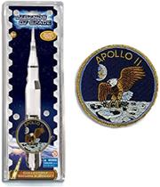 Echo Toys Legends of Space - Saturn V Rocket Set com Apollo II Patch