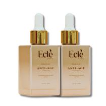Eclé Paris kit 2 frascos: Sérum Facial Anti Idade Clareia Hidrata A Pele E Tira Rugas