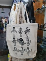 Eco bag lonita, ícones do folclore pernambucano Eco bag lonita, ícones do folclore pernambucano
