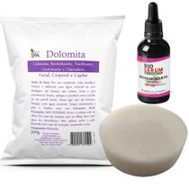 Eco Spa - Dolomita clareadora + Oleo de Rosa Mosqueta Puro - Kit