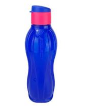 Eco Tupper 1 litro Azul Neon (tampa azul/rosa) Tupperware