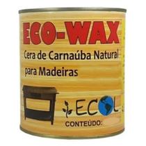 Eco-wax cera de carnaúba natural para madeiras 225ml