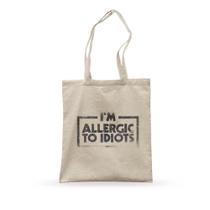 Ecobag Allergic To Idiots Studio Geek