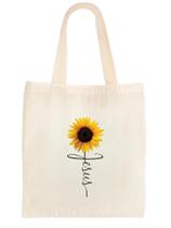 Ecobag Bolsa Ecológica 100% Algodão Várias Estampas Cristãs Frutos, Jesus, Yeshua, Loves Jesus
