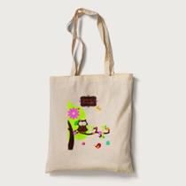 Ecobag Bolsa Sacola Dia das Mães Mama Coruja